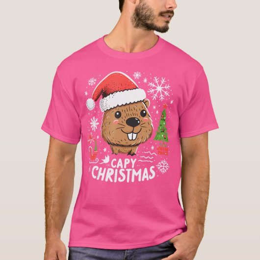 Capybara Lover T-Shirt (Vorderseite)