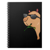 Capybara Lover Women Capybara Gift Men Capybara Notizblock (Vorderseite)