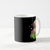 Capybara Luau Dancing Hawaii Ferienkleidung Mädche Kaffeetasse (VorderseiteRechts)