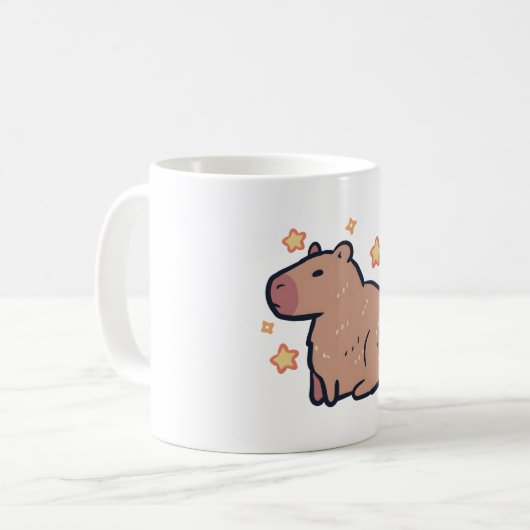Capybara Magic Kaffeetasse (Vorderseite Links)