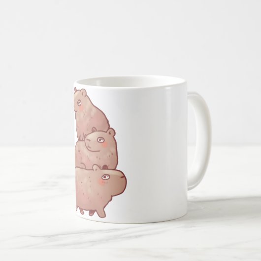 Capybara Magic Kaffeetasse (VorderseiteRechts)