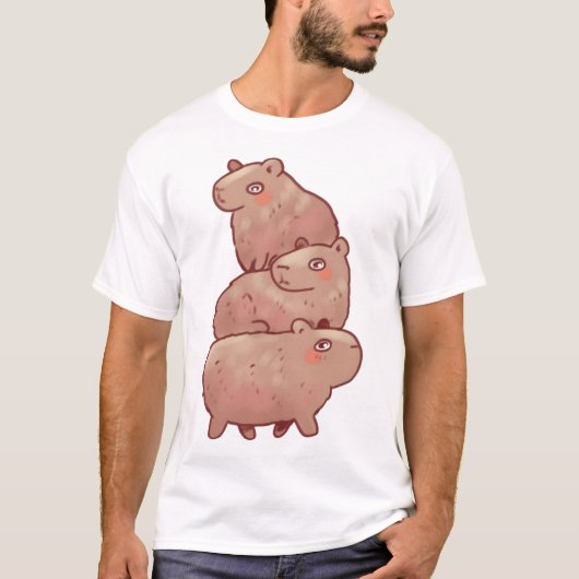 Capybara Magic T-Shirt (Vorderseite)
