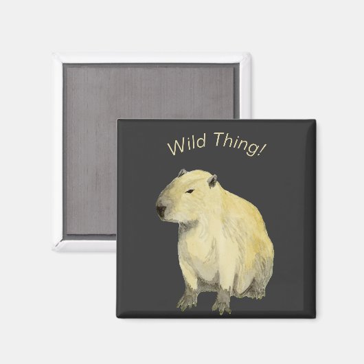 Capybara Magnet (Vorderseite/Rückseite)