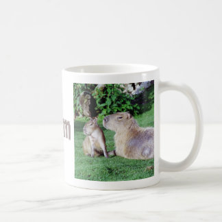 Capybara-Mama und Sohn-Tasse Kaffeetasse