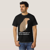 Capybara: Männer-T-Shirt T-Shirt (Vorne ganz)