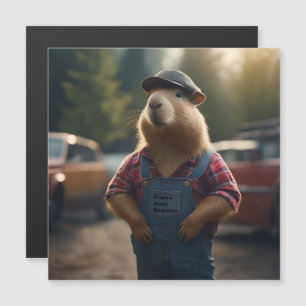 "Capybara-Mechaniker: Fett, Zahnräder und gute Vib Magnetkarte