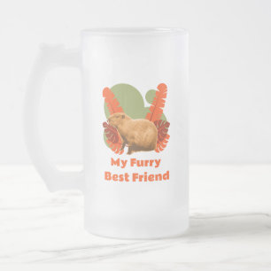 Capybara Mein Felliger Bester Freund Mattglas Bierglas