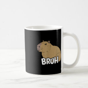 Capybara Meme Sprichwort Bruh mit Capybara Boys Gi Kaffeetasse