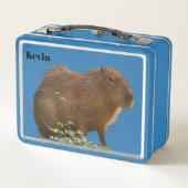 Capybara Metall Brotdose (Rückseite)