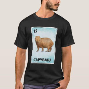 Capybara Mexican Cards T-Shirt