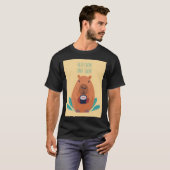 Capybara mit Sushi T-Shirt (Vorne ganz)