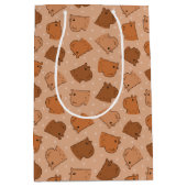 Capybara Mittlere Geschenktüte (Vorderseite)