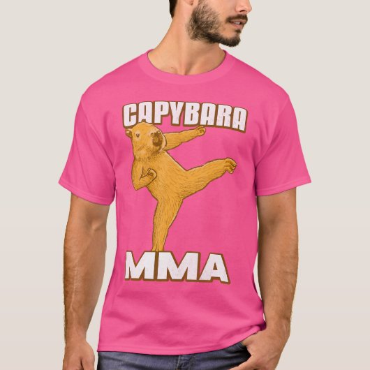 Capybara-Mixed Martial Arts T-Shirt (Vorderseite)