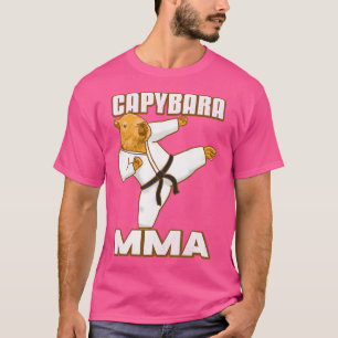 Capybara Mixed Material Arts Mixed Martial Arts T-Shirt