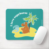 Capybara Mousepad (Mit Mouse)