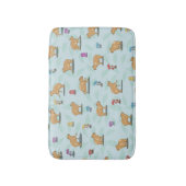 Capybara-Muster Badematte (Vorderseite Vertikal)