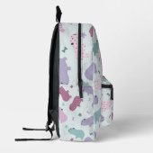 Capybara Muster bedruckte Rucksack (Links)