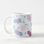 Capybara-Muster Kaffeetasse (Links)