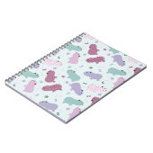 Capybara-Muster Notizblock (Linke Seite)