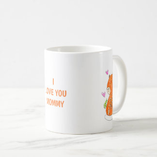 "Capybara-Mutter und Baby" Tasse für Tee oder Kaff