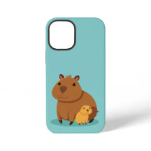 Capybara Mutter und Kind-Fall