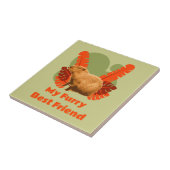 Capybara My Furry Best Friend Fliese (Seite)