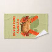 Capybara My Furry Best Friend Handtuch (Handtuch)