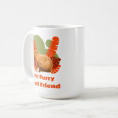 Capybara My Furry Best Friend Kaffeetasse (Vorderseite Links)