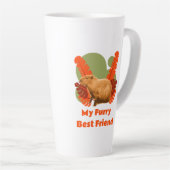 Capybara My Furry Best Friend Milchtasse (Rechte Ecke)