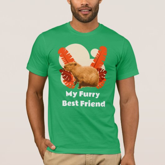 Capybara My Furry Best Friend T-Shirt (Vorderseite)
