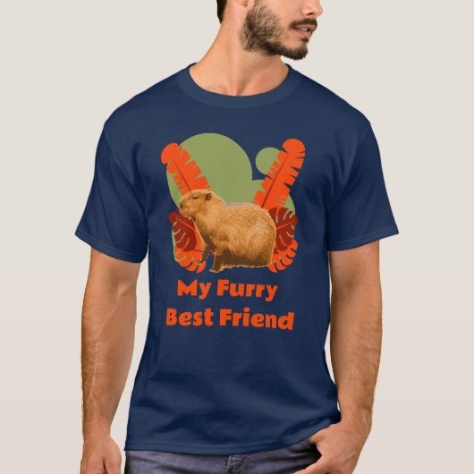 Capybara My Furry Best Friend T-Shirt (Vorderseite)