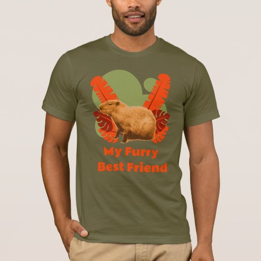 Capybara My Furry Best Friend T-Shirt (Vorderseite)