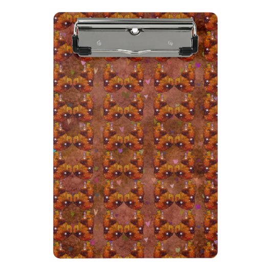 Capybara named Dream Mini Klemmbrett (Vorderseite)