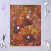 Capybara named Dream Seidenpapier (Basteln)