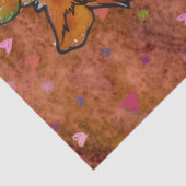 Capybara named Dream Seidenpapier (Detail)