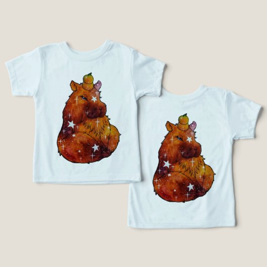 Capybara namens Dream (Design Vorderseite & Rückseite)