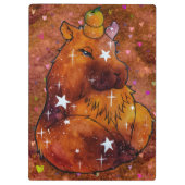 Capybara namens Dream Klemmbrett (Rückseite)