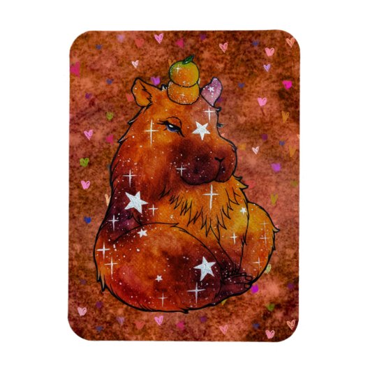Capybara namens Dream Magnet (Vertikal)
