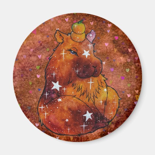 Capybara namens Dream Magnet (Vorne)