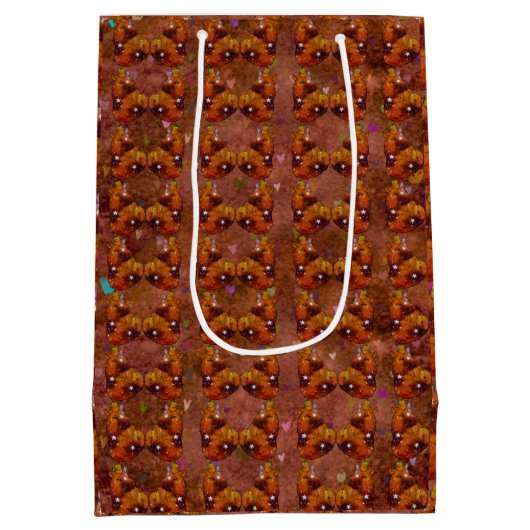 Capybara namens Dream Mittlere Geschenktüte (Rückseite)