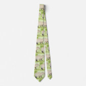 Capybara Neck Tie Krawatte (Vorderseite)