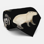 Capybara Neck Tie Krawatte (Gerollt)
