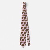Capybara Neck Tie Krawatte (Vorderseite)