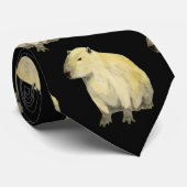Capybara Neck Tie Krawatte (Gerollt)