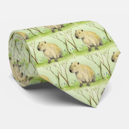 Capybara Neck Tie Krawatte