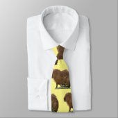 Capybara Neck Tie Krawatte (Gebunden)