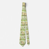 Capybara Neck Tie Krawatte (Vorderseite)