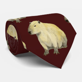 Capybara Neck Tie Krawatte