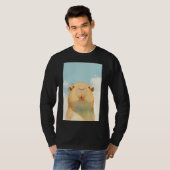 Capybara Niedliche Gesichter T-Shirt (Vorne ganz)