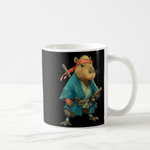 Capybara-Ninja-Samurai-Japan-Lustig-Japanisch-Grap Kaffeetasse